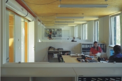 Büroräume mit Massivholz in Sichtqualität